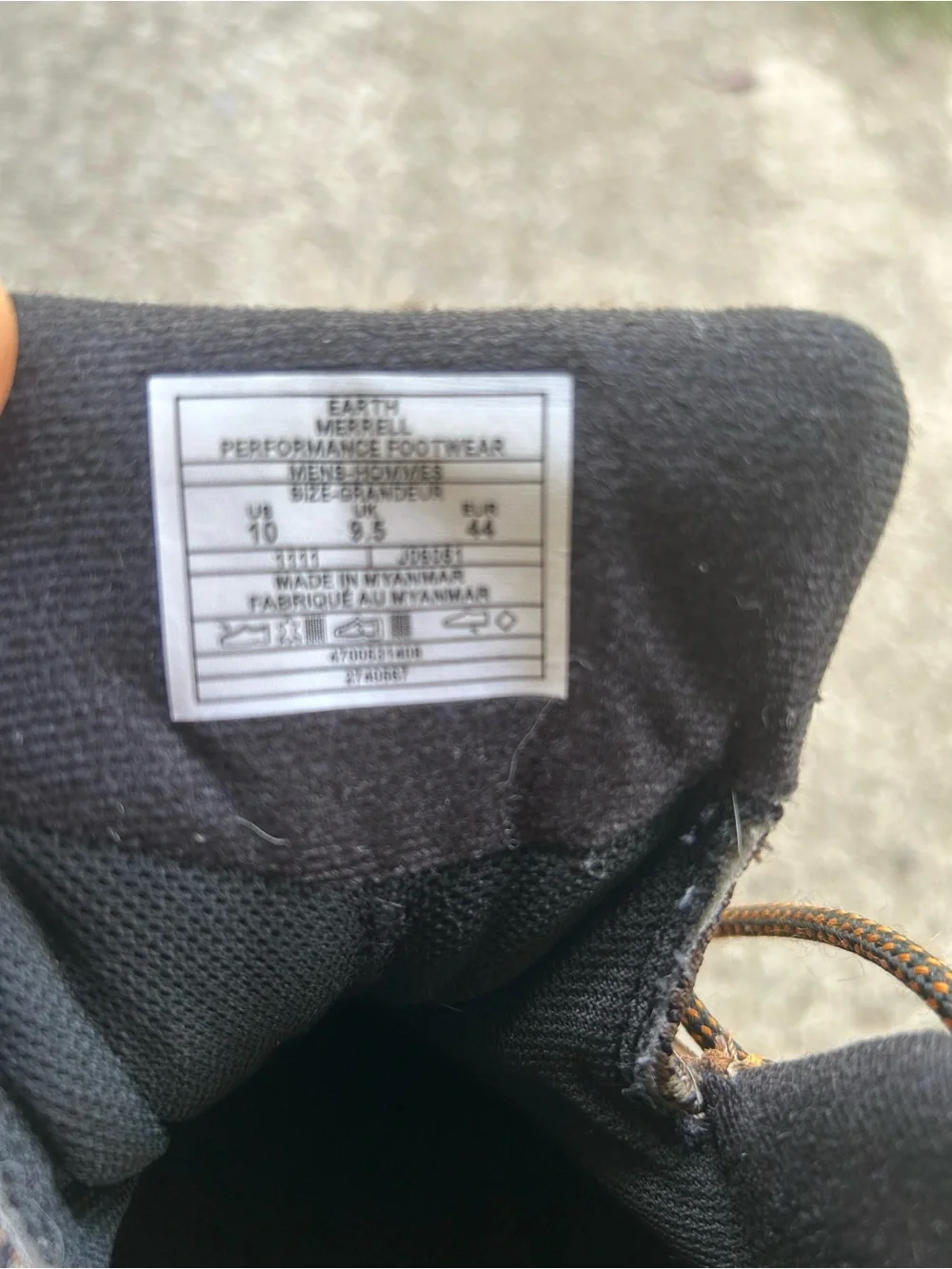 Merrell sturdy trail